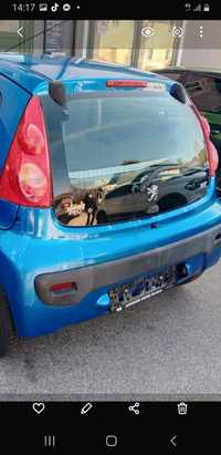 bara spate peugeot 107