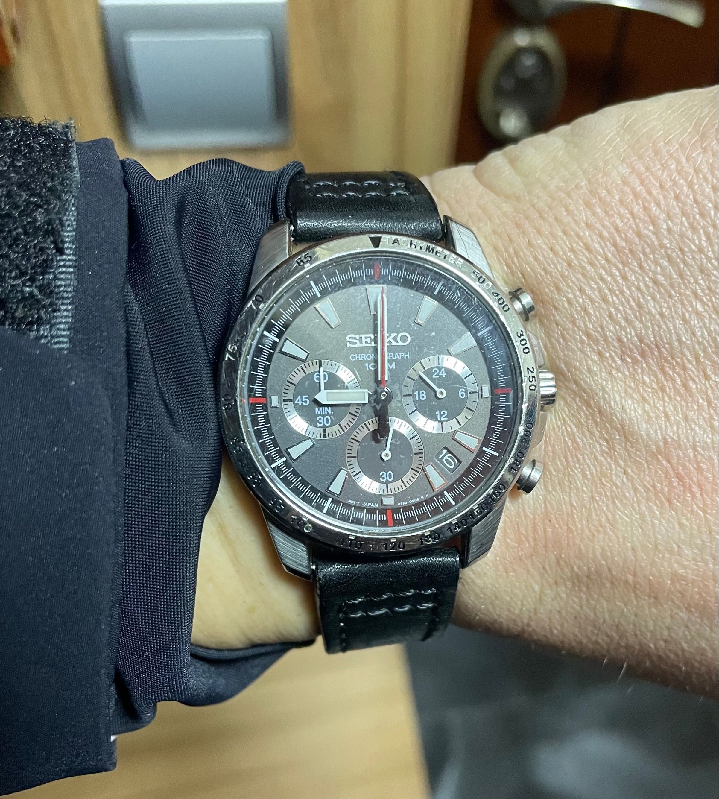 Seiko chronograph 100m