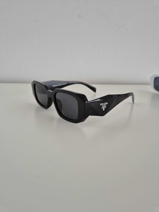 Ochelari de soare Prada Negru/Alb