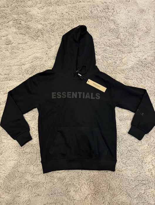 Vand hanorac essentials negru s