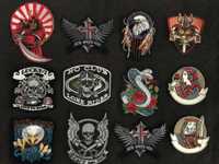 Petic/Patch/Emblema brodat geaca/vesta/etc piele/textil moto/rock/punk