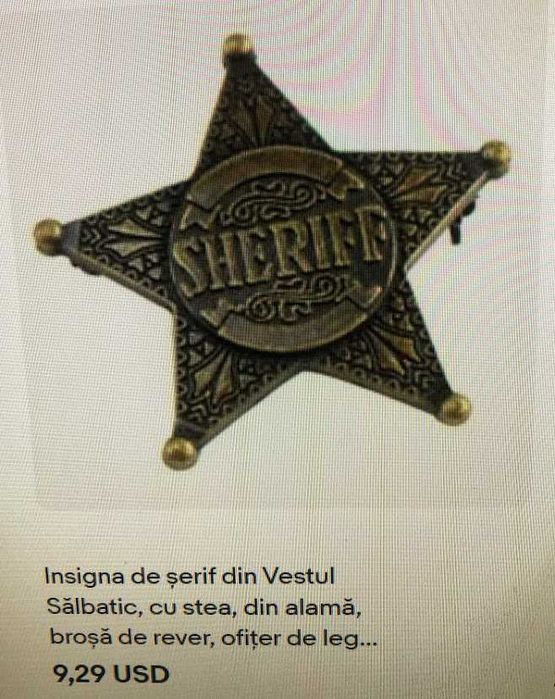 3 Jucarii antistres - 1 Insigna de serif si 2 Fidget Spinner