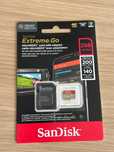 Card microSDXC SanDisk Extreme GO 256GB + Adaptor SD, nou, sigilat