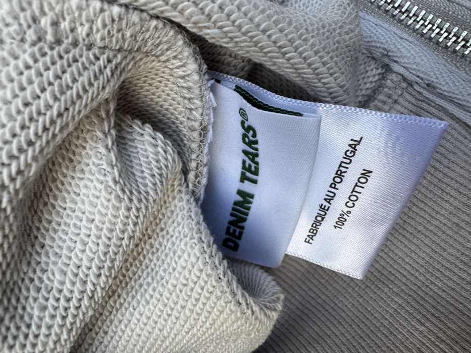 BLACK FRIDAY! Denim Tears Camo Zipper Black/White