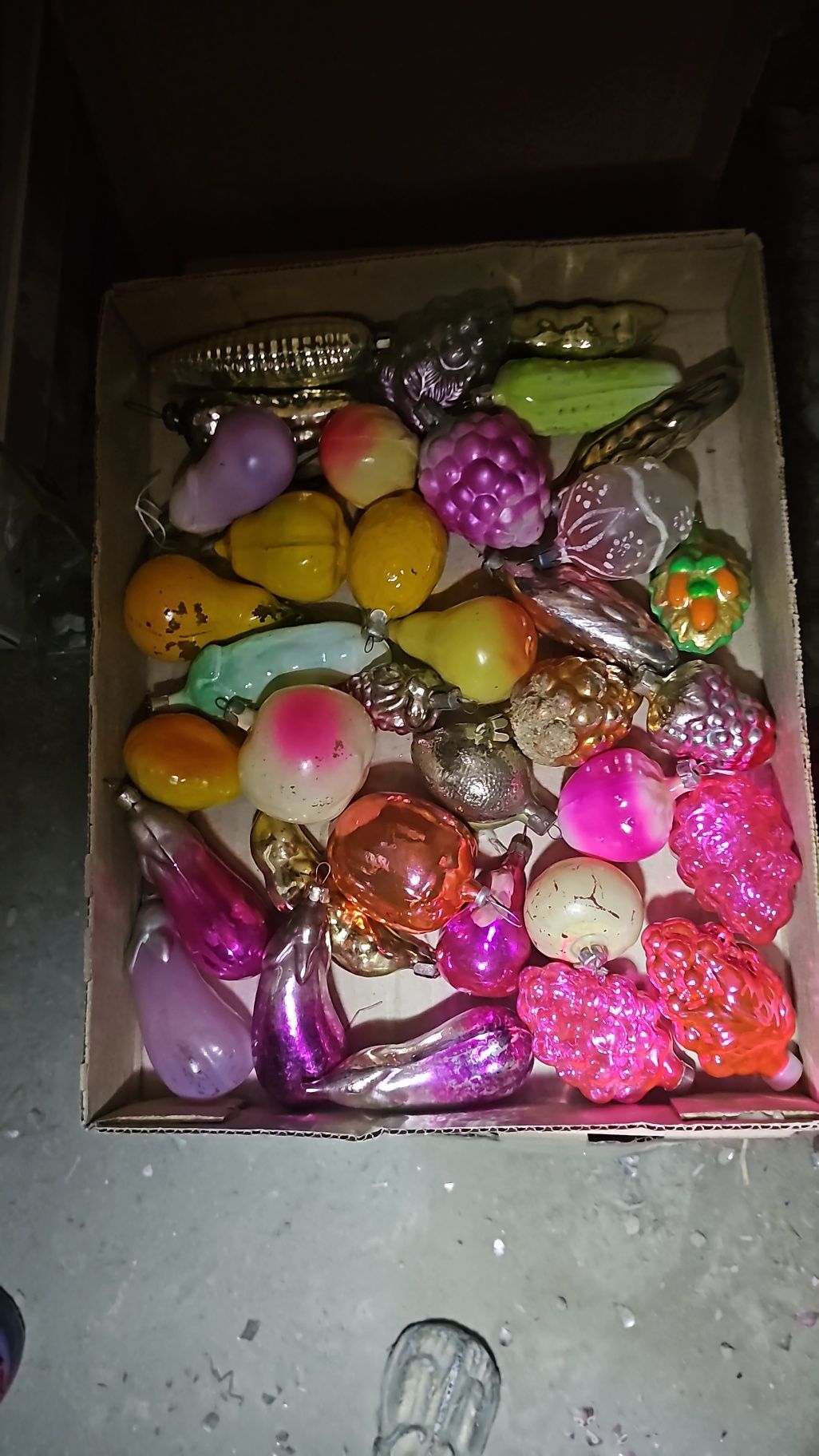 Елочные игрушки бусы