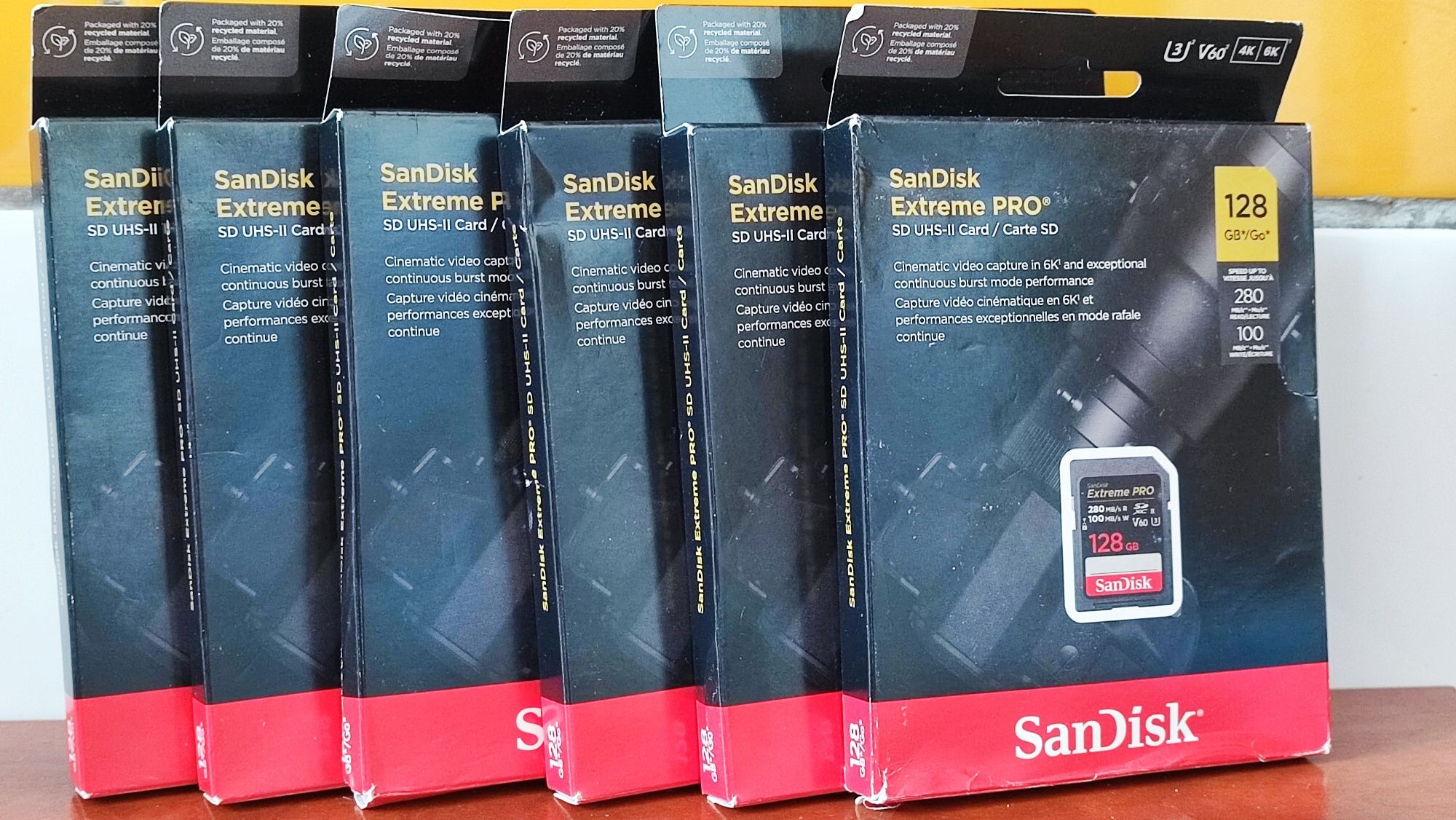 Card sdxc uhs ii SanDisk Extreme Pro 128gb V60