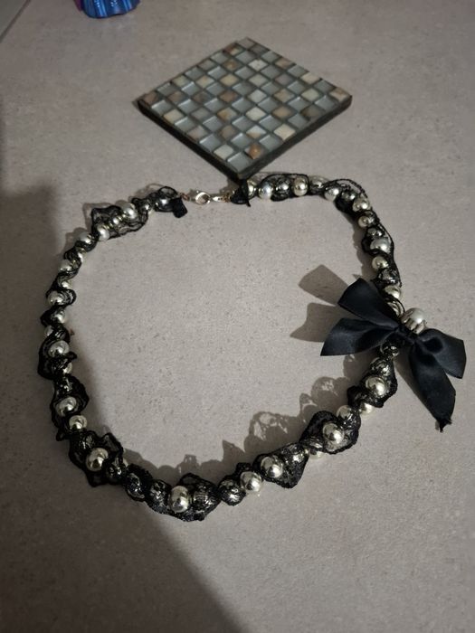 Colier model Chanel Franta 48 cm lungime