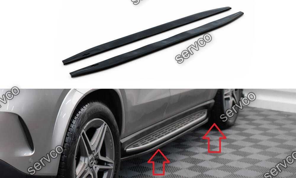 Body kit tuning Mercedes GLE W167 SUV 53 AMG 2023- v3