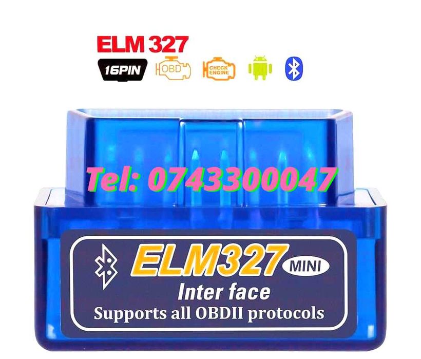 Tester Universal Obd Ii Elm327 Cu Bluetooth