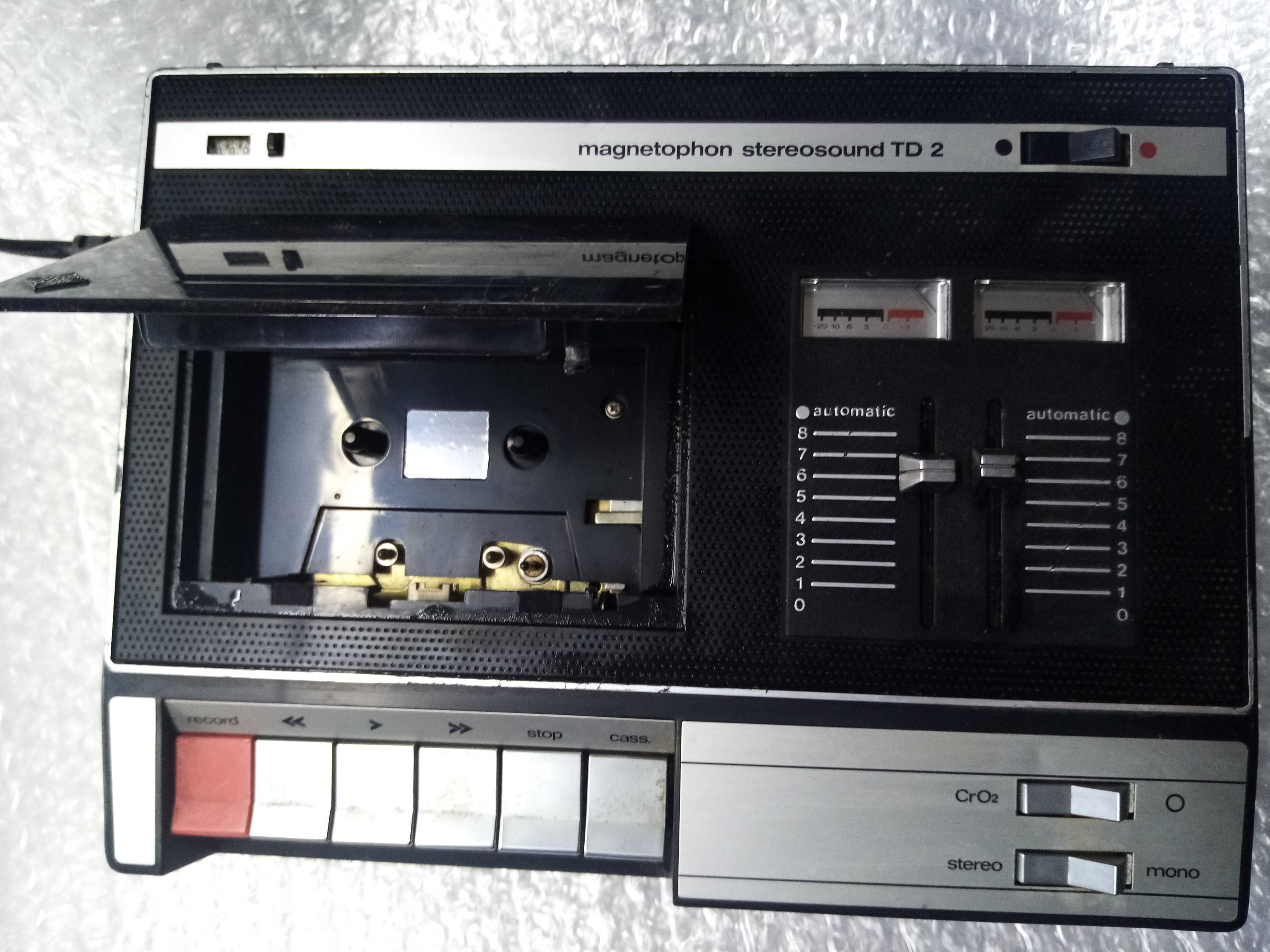 касетофон   стерео  telefunken TD2  1972г