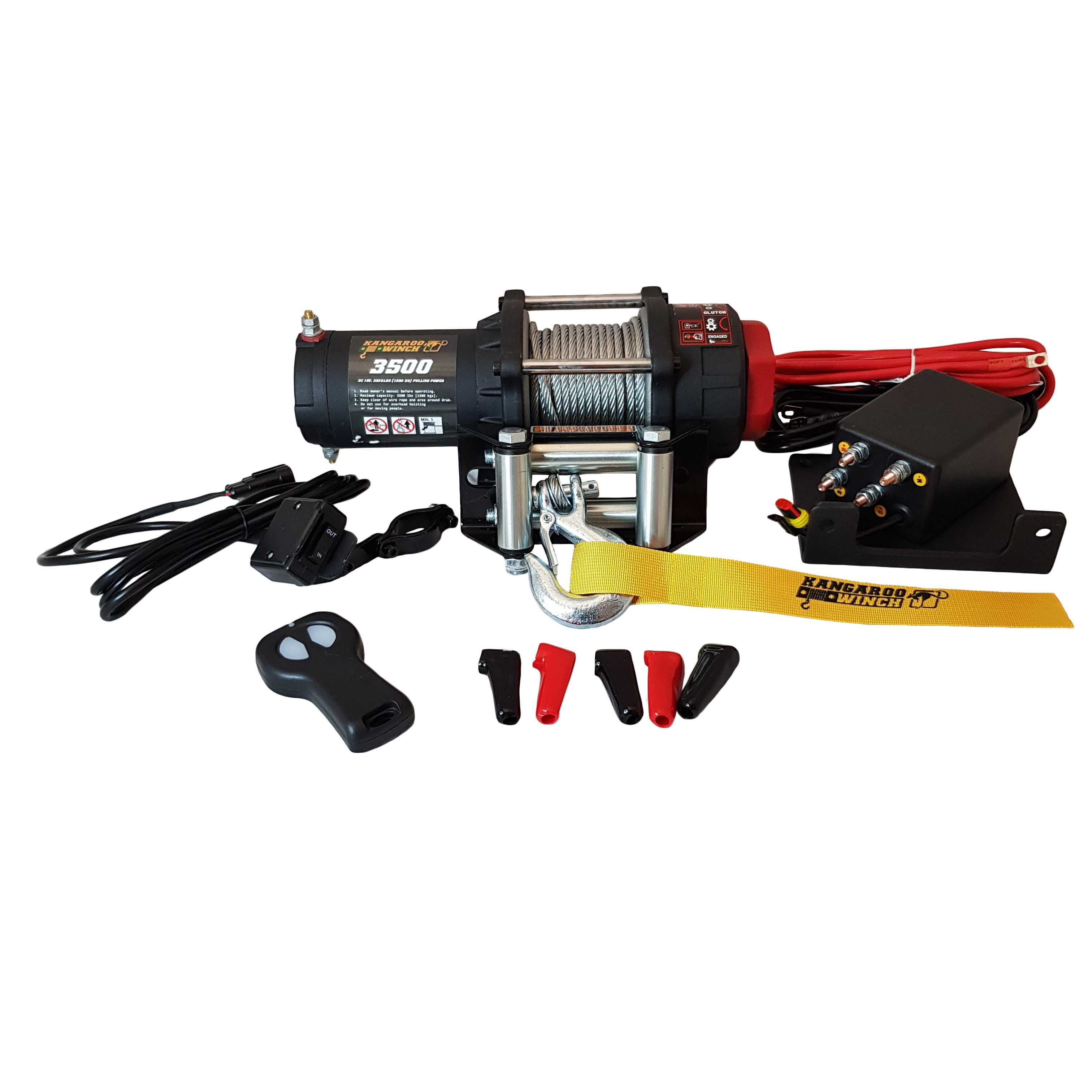 KangarooWinch (PowerWinch) K3500 – Лебедкa за АТВ, УТВ