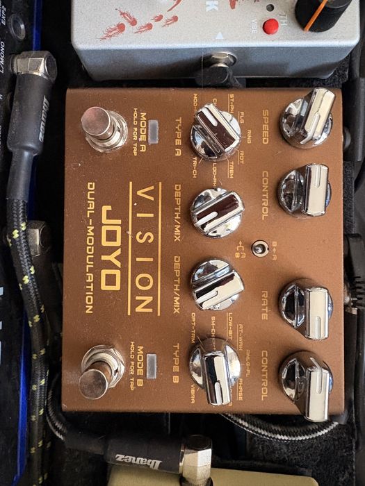 Pedale chitara Joyo Vision Dual Modulation, VSN Chorus