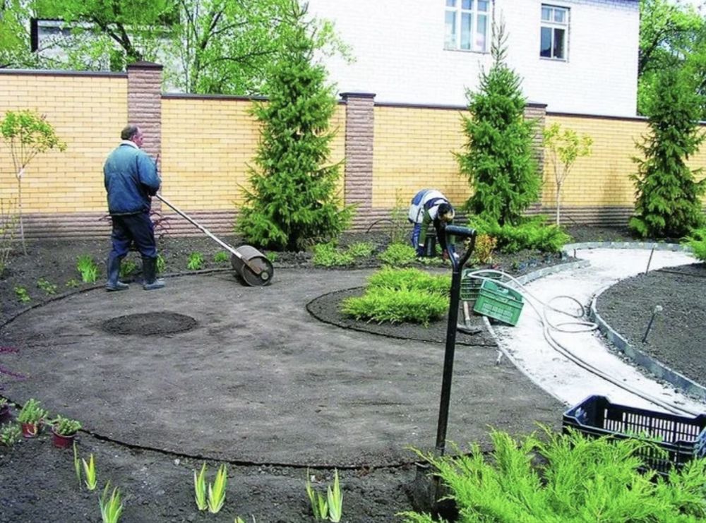 Газоны посевные и руллоные,полив,микроклимат,сетка