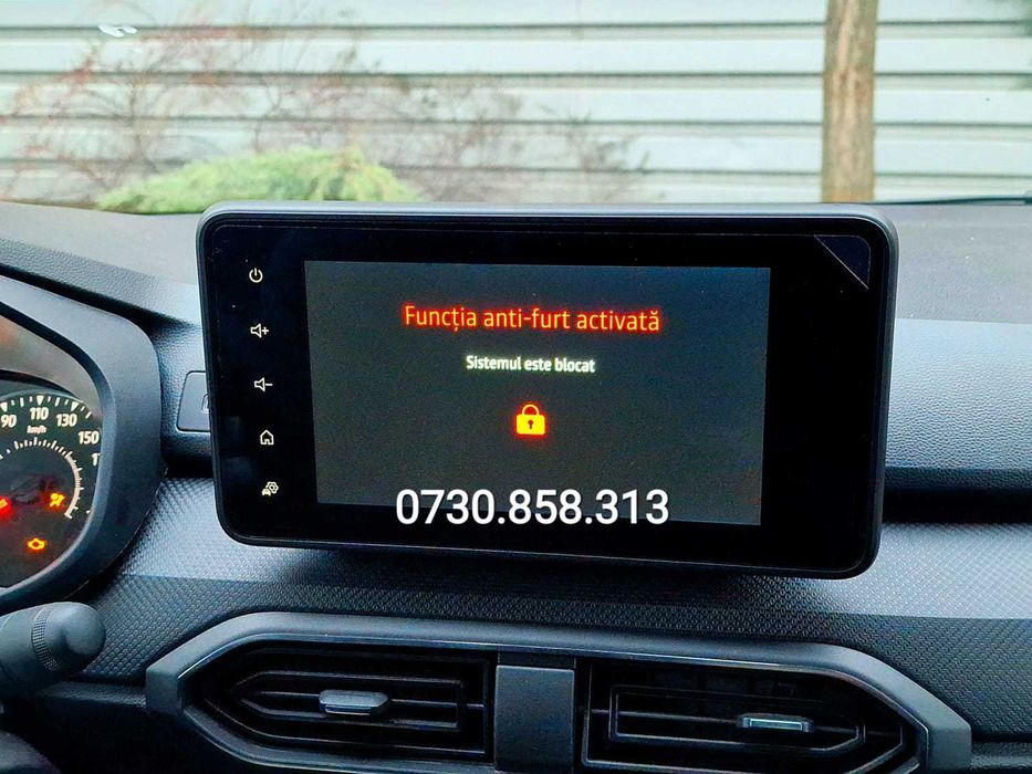 Activare functii duster Protectie ANTIFURT Media Display Media Nav