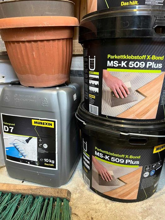 Adeziv pentru parchet masiv si stratificat Murexin MS-K 509 Plus 16Kg