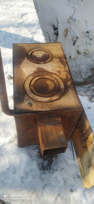 Печь на твёрлом топливе