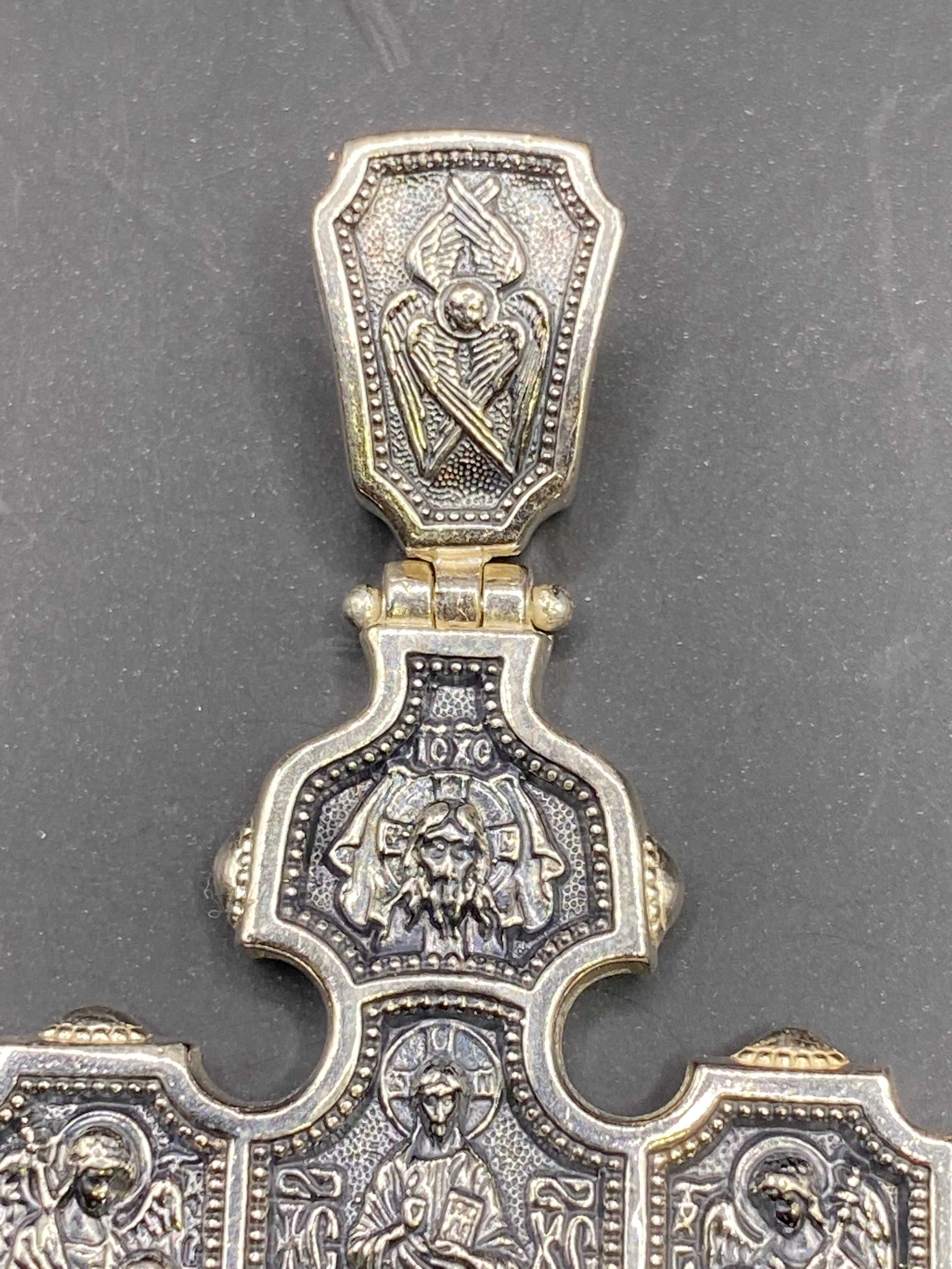 Сребърен кръст 925
