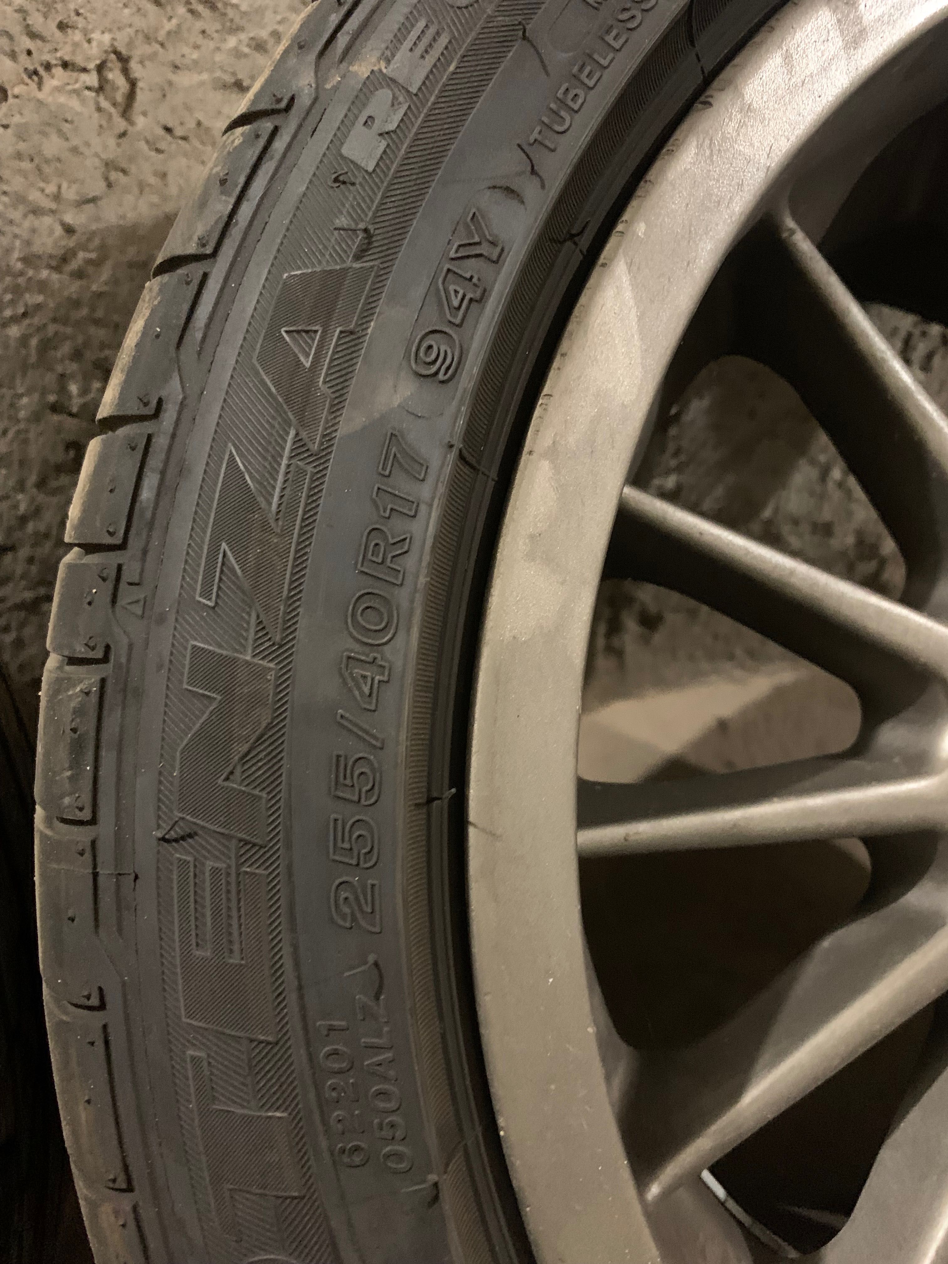 Гуми  255 40 17  Bridgestone potenza