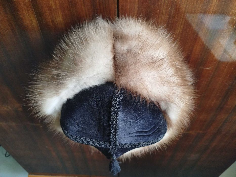 Тебетей Российская норка опушка и мягкий верх из бархата/велюра