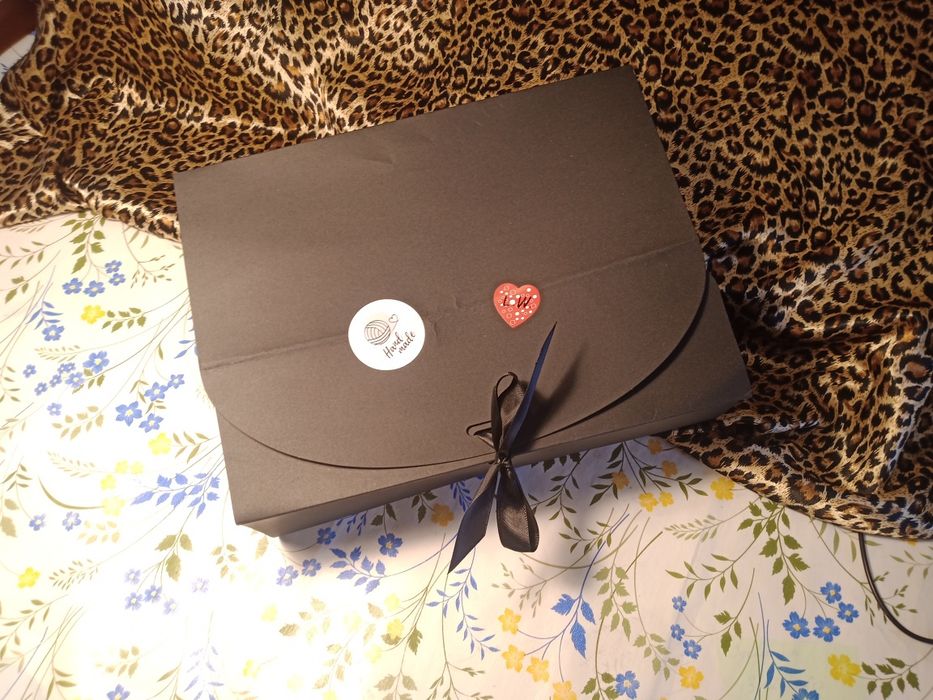 Комплект шапка, митенки (весна-осень)