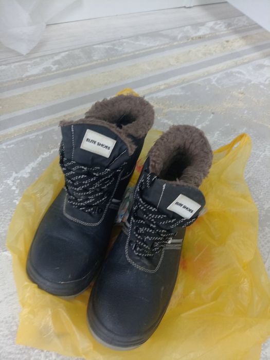 Зимнии спец ботинки