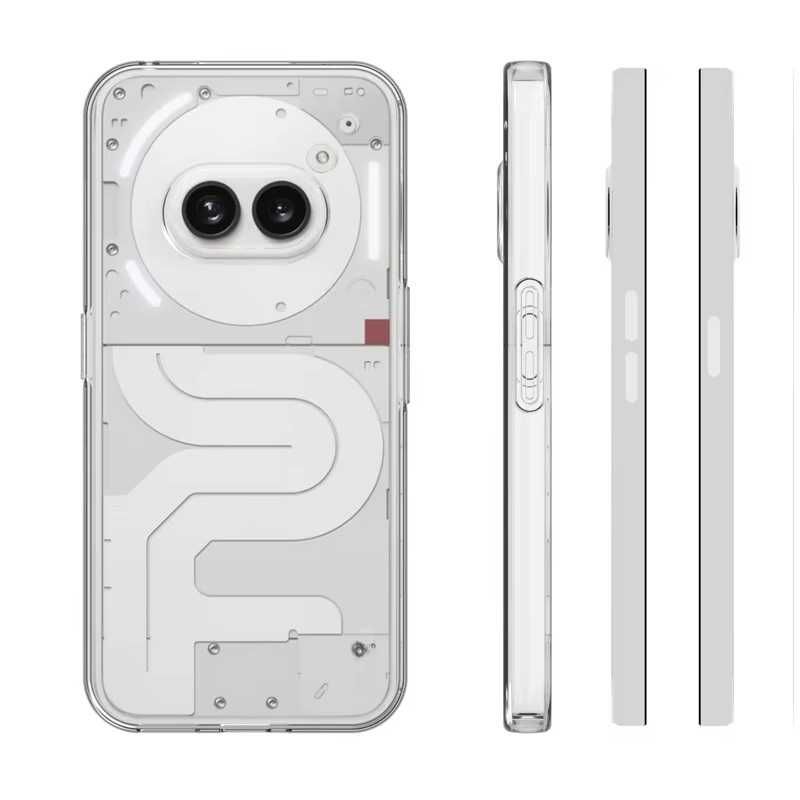 Nothing Phone 2A / 2A Plus - Силиконов Прозрачен Кейс Гръб