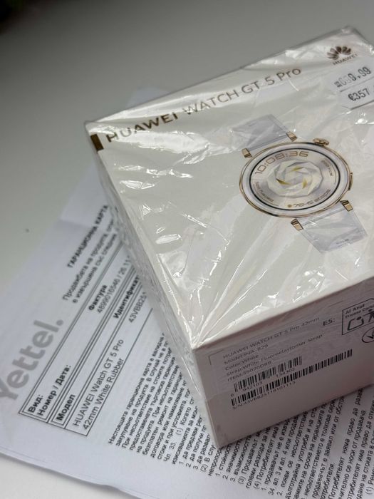 ! НоВо ! Huawei Watch GT5 Pro 42mm White