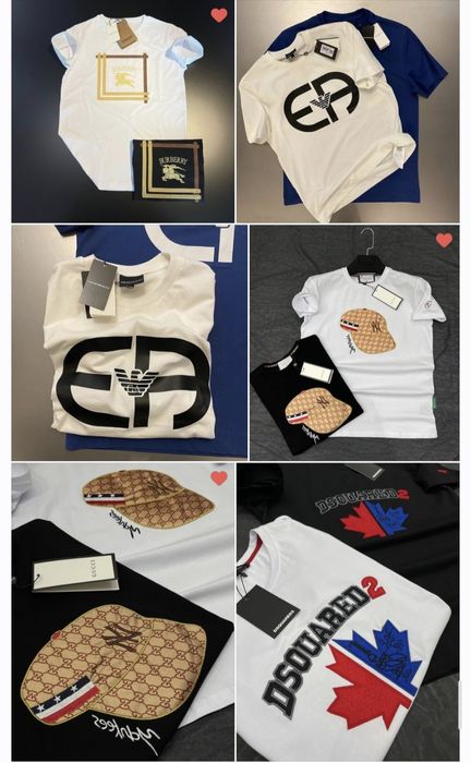 Мъжки тениски различни модели