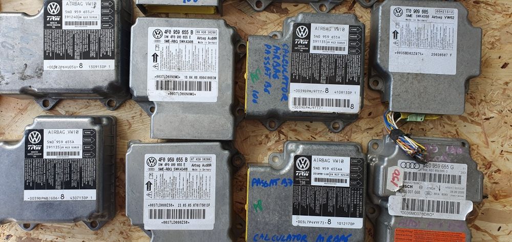 Calculator modul airbag Passat Golf Audi Focus Astra BMW Leon Tiguan