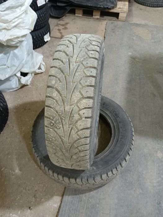Пара шипованных баллонов 185/70/14