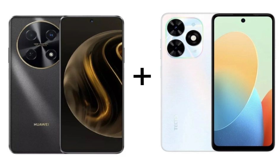 Huawei nova 12i + Tecno spark go 2024