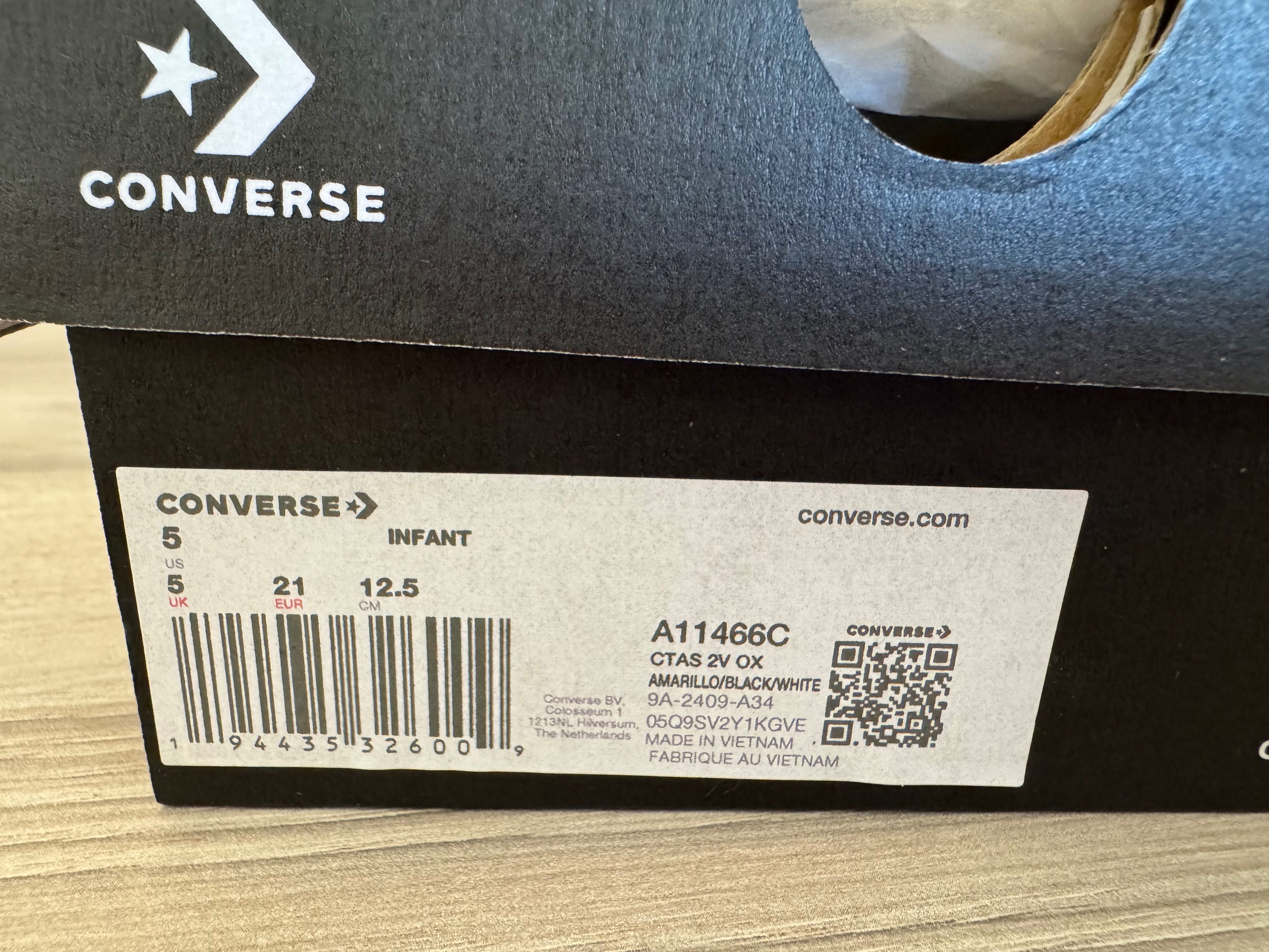 Бебешки кецове Converse