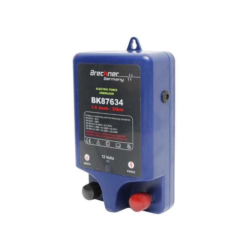 Kit pachet gard electric 3 Joule 12 220V fir 500m 50 izolatori