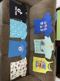 6 tricouri si 1 maieu copii 3-4