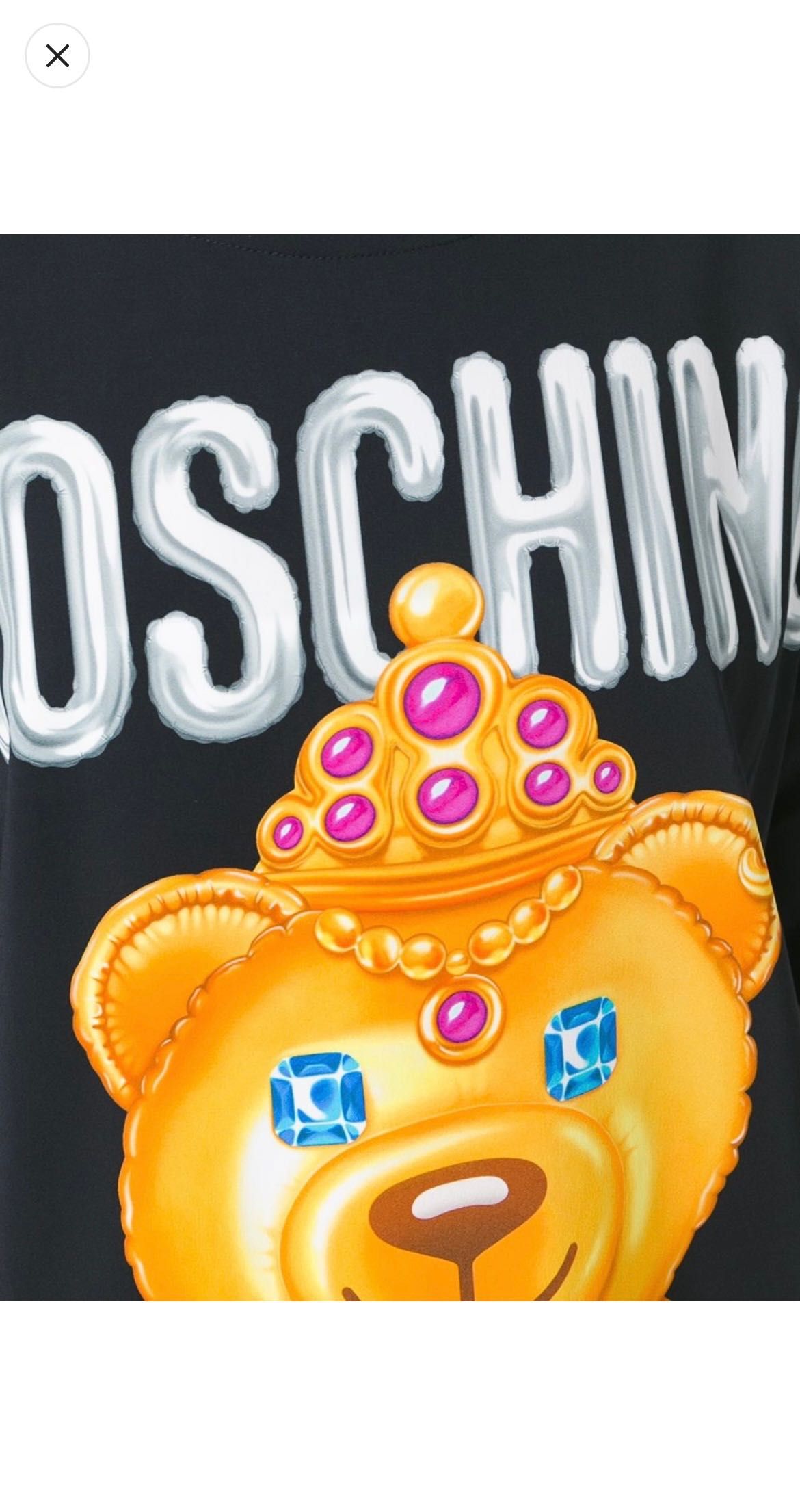 Рокля,,MOSCHINO “. Bear print T-shirt dress