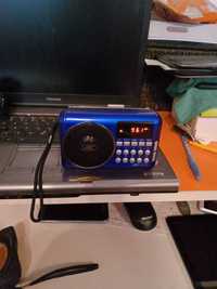 Radio portabil Joc H601U cu usb , card și cu acumulator