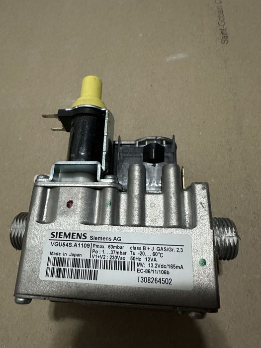 Vana de gaz Siemens VGU54S.A1109 centrala Ferroli Domina F24N
