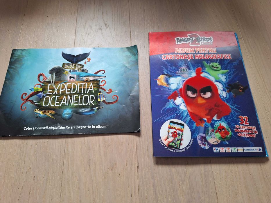 Albume:  "Expeditia oceanelor" , "Angry Birds"