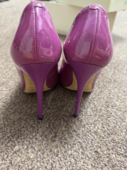 Pantofi Jimmy Choo Anouk originali cu toc inalt