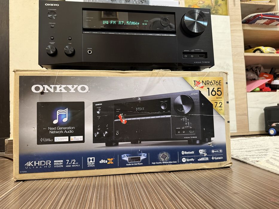 Onkyo TX-NR676e Bluetooth Wi-Fi Dolby atmos