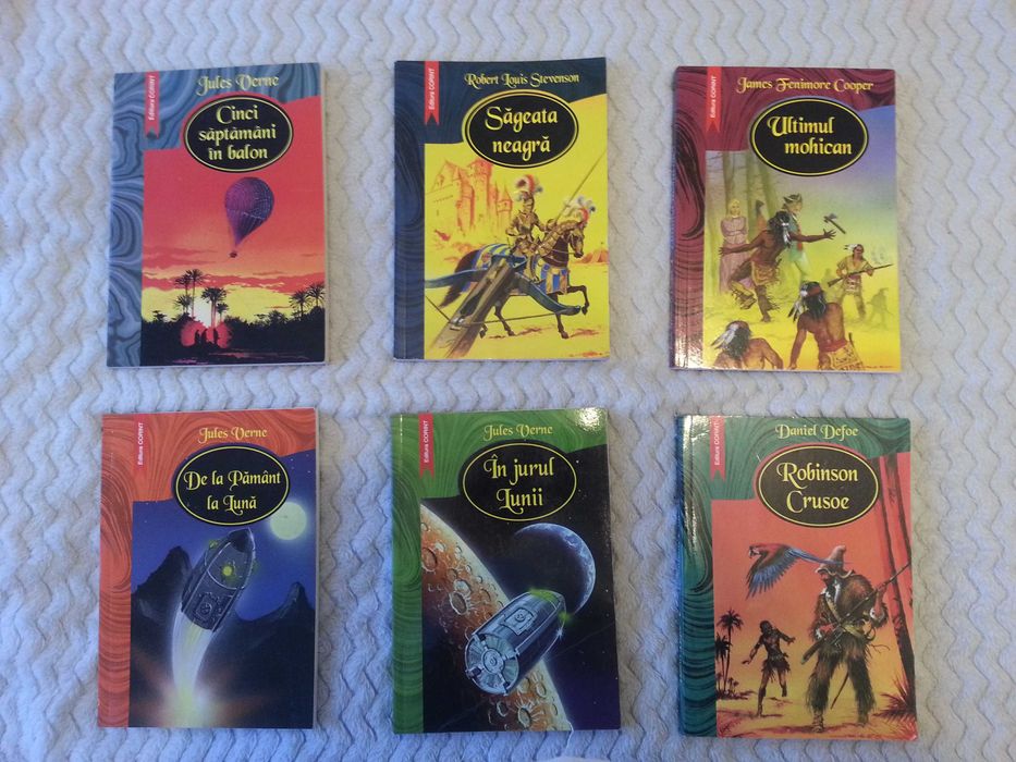 CARTI NOI diversi autori (Jules Verne s.a.) - 10 lei bucata