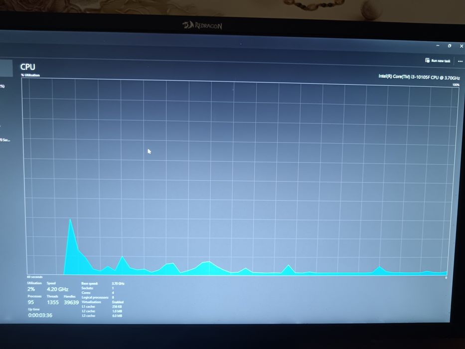 Pc gaming, Rx570 8gb + i3-10105f + 16 gb ram + Windows optimizat