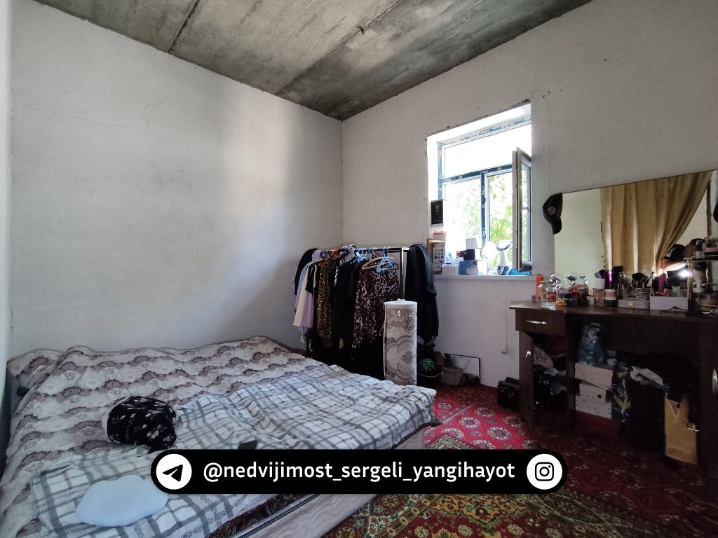 Участок Старые Сергели 3,2сот 7ком 2этажа 3сан узла 50 м остановка.