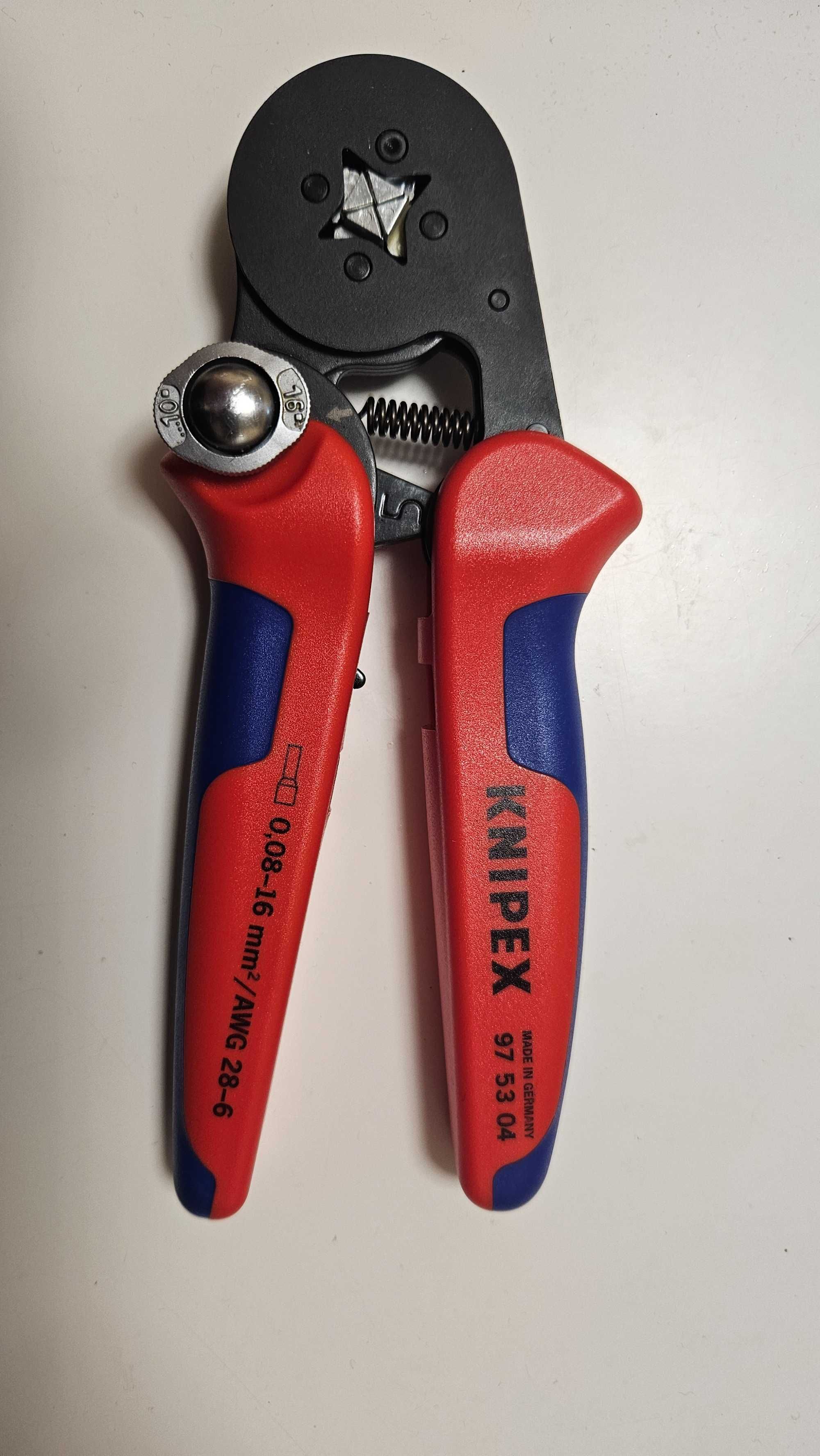 КРИМП КЛЕЩИ ЗА ГИЛЗИ, 0.08-16mm², KNIPEX, 975304