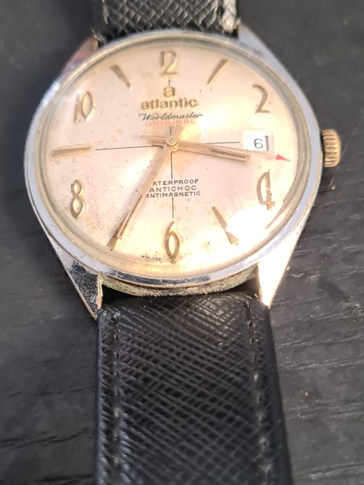 Vînd ceas mecanic, Atlantic made,Elveția.