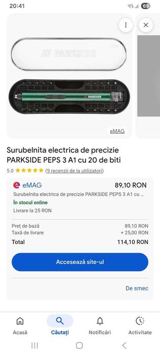 Surubelnite electrice de precizie,sigilate