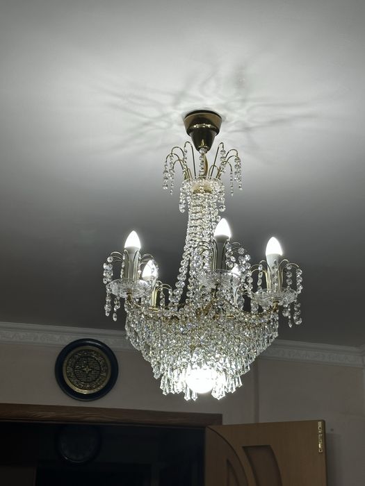 Люстры хрустальные