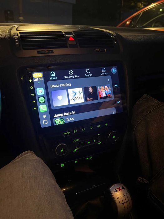 Navigatie Android Dedicata Skoda Octavia 2 Carplay Android Auto QLed