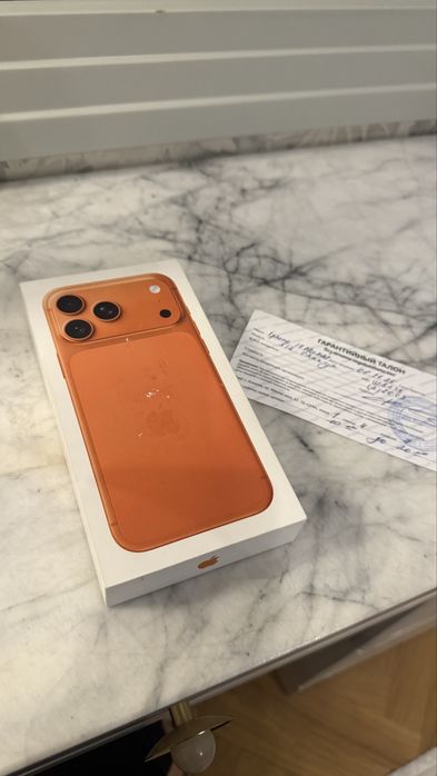 Iphone 17 pro max 512 (гарантия до 6 ноя 2026)