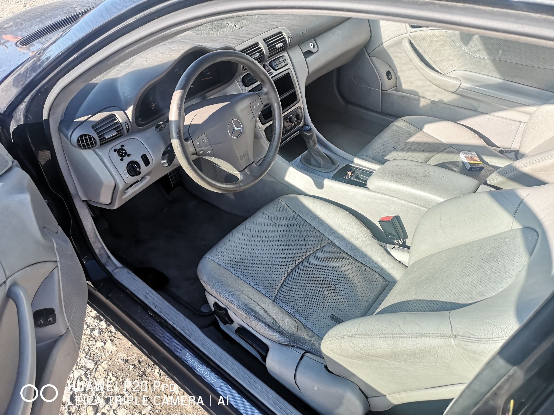 Мерцедес Ц- класа 220 CDI 143к.с. 6 ск. Панорама, Кожа, На части